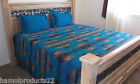 7015a Bedspread Reversible Southwestern Mexico Arizona Western Shams Queen