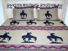 7026a Bedspread Shams Trail Reversible King Southwestern Indian