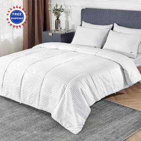 1nz914-3121 Bedsure Duvet Insert King Size 102 Inch Lightweight Cooling Comforter Quilted