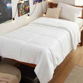 Bedsure 313031318373 Twin Duvet Insert 68x88 Lightweight Cooling Comforter With 8 Tabs Dorm Use