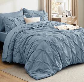 Bedsure 841745170104 Twin Comforter Set - Soft And Cozy Blue