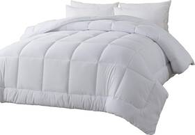 Bedtreat 445000430465 Down Alternative Full Duvet Insert With Corner Tabs All Season Quilted