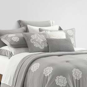 Bhf000089433039 Better Homes & Gardens Nice And Silver 12 Piece Bed In A Bag Comforter Set Queen