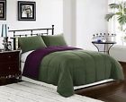 Bh1159-3 Cozy Beddings Purple-green Reversible
