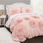 Bh16-001-799-37 Bhg Pink Full-queen Ruffled 719574737235
