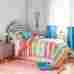 Bh16-001-799-56 New Girls Twin Candy Stripe Bedding 3 Piece Comforter Set Machine Washable 675716779016