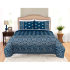 Bh17-d1-0029-004 Better Homes Gardens And Banded Medallion Quilt Sham Set