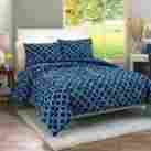 Bh37067 Better Homes And Gardens Full Comforter Set Blue White Queen Shams Soft Bedding Bedroom Bed Home College 7101691837067