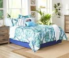 Biab-12k Unbranded Living Colors Paradise Palm King Reversible Comforter Set