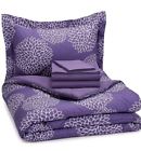 Biab-floral-tw Amazonbasics Extra Long Purple Floral
