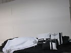119ck107 Black Embroidered Chic King White 119ck107- Home Comforter 7-piece Set