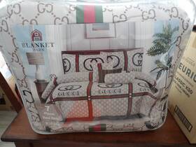 77656 Blanket Barn Gucci Blankets Bedding 7 Piece Comforter Set King Size