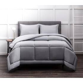 St000530bgry Bloomingdales My Colored Comforter And Sham Set Full/queen - Exclusive