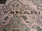 Rn104905 Blue Cream 2 Tan Shams King Tahari Sage Moroccan Duvet Teal