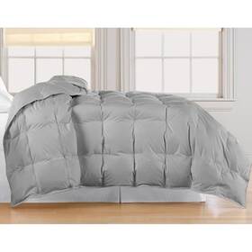 033082 Blue Ridge Microfiber White Goose Down Comforter Silver Full/queen