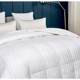 160411 Blue Ridge Alternative Down Comforter Full Size 350 Thread Count Cotton In White 160411 Blue Ridge Alternative Down Comforter Full Size 350 Thread Count Cotton In White