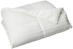 Blue Ridge Home Fashions 788904182700 350 Thread Count Cotton Damask Down Alternative Comforter Twin White