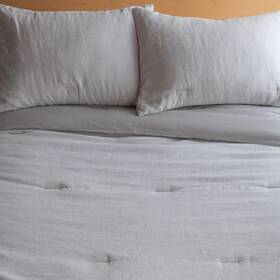 Bokser Home 810098937436 French Linen Comforter And Sham Set By
