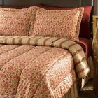 Briarleigh Ralph Lauren New 305 Red Gold Floral King Comforter 738736343442