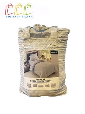 Britannica Home 008889344147 Fashions Twin Xl 5 Piece Comforter Set 100% Polyester And Fiber