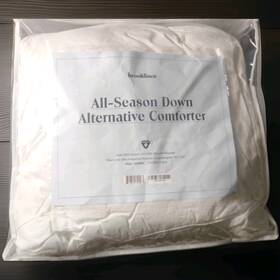 Cmfdwn-kc02 Brooklinen All-season Down Comforter Queen White Hypoallergenic
