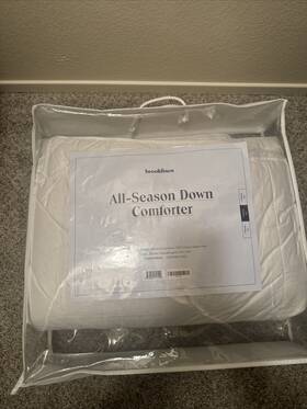 Cmfdwn-tx02 Brooklinen All-season Down Comforter Twin/twin Xl Hypoallergenic