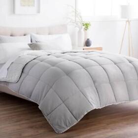 Bs90oqcgmico Brookside Comforter Set 3-piece Oversized Queen Hypoallergenic Gray