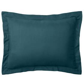 Brylanehome 196392169699 Bh Studio Reversible Pillow Sham - King Peacock Turquoise
