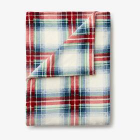 Brylanehome 196438264524 Bh Studio Microfleece Blanket - Full/queen Plaid Multi