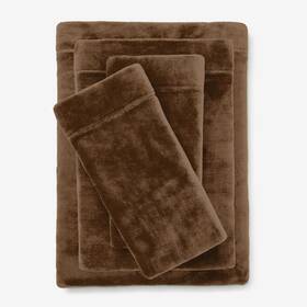 Brylanehome 196438266429 Bh Studio 4 Piece Microfleece Sheet Set - Full Chocolate