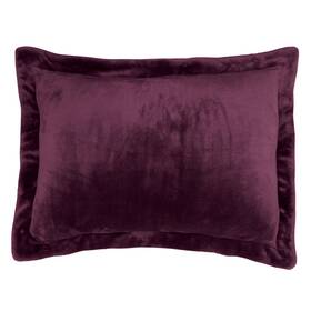 Brylanehome 196438266757 Bh Studio Microfleece Sham - Standard Eggplant