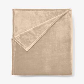Brylanehome 196438268874 Bh Studio Microfleece Blanket - Twin Taupe