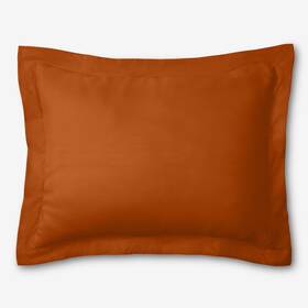Brylanehome 196438668094 Bh Studio Reversible Pillow Sham - Standard Terracotta Taupe