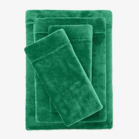 Brylanehome 196438849677 Bh Studio 4 Piece Microfleece Sheet Set - Full Emerald