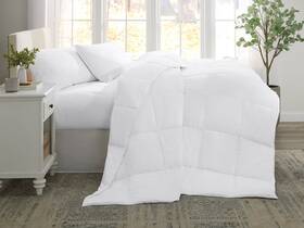 Brylanehome 199099035274 Quilless Comforter - Twin White