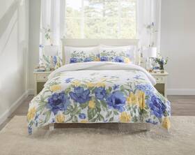 Brylanehome 199099616510 Secret Garden Comforter Set - Queen Blue