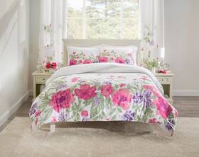 Brylanehome 199099616541 Secret Garden Comforter Set - King Pink