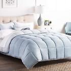 Bs90ckcsmico Brookside Striped Chambray Comforter Set Includes Pillow Shams 848971057100