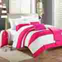 Bts6 Chic Home Dorm Room Bedding Comforter Twin Set Pink 7 Pc Girl Bed In A Bag College Bright
