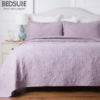 Busa801b1c Naturelife Bedsure Bedding Quilt Set Soft Bedspread Pillow Sham Microfiber
