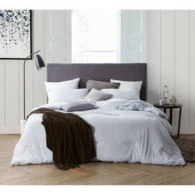 Byourbed 843249159005 Byb Bare Bottom Comforter - Glacier Gray Grey King