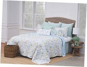 C&f Enterprises 008246708445 90 Inch X 92 Coralie Sound 3-piece Full/queen Cotton 3 Piece Set