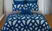 C032102 Comforter Indigo Grey Duck Queen Textiles Pieced River 7 Uxbridge Set