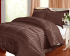 C043009 Ireland Queen Reversible Set -alternative Chocolate Comforter Kathy