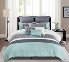 C91230grq Wonder Home Pieces Belinda Matelasse Embroidered Comforter Set 810092031451