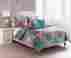 Ca1-5cs-fuqu-in-mu Vcny Dorm Comforter Set College Teen Girl 5 Piece Twin Bedding Shams Turquoise Blue 735732072543 Ca1-5cs-fuqu-in-mu Vcny Dorm Comforter Set College Teen Girl 5 Piece Twin Bedding Shams Turquoise Blue 735732072543