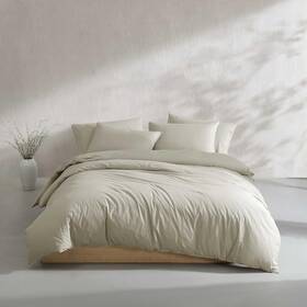 Ushsa51325580 Calvin Klein Twin/twin Xl Comforter Set Cotton Washed Percale Shams Green