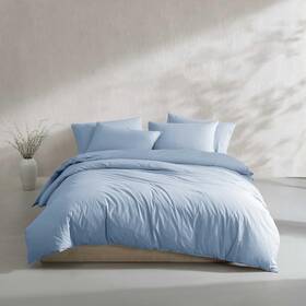 Ushsa51325585 Calvin Klein - King Comforter Set Modern Cotton Washed Percale Bedding With