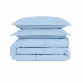 Cannon 783048297037 Heritage Solid 3 Piece Down Alternative Comforter Set