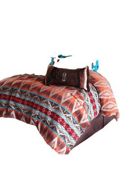 Jb6101 Carstens Home Mojave Sunset Queen Bedding - 5 Piece Set